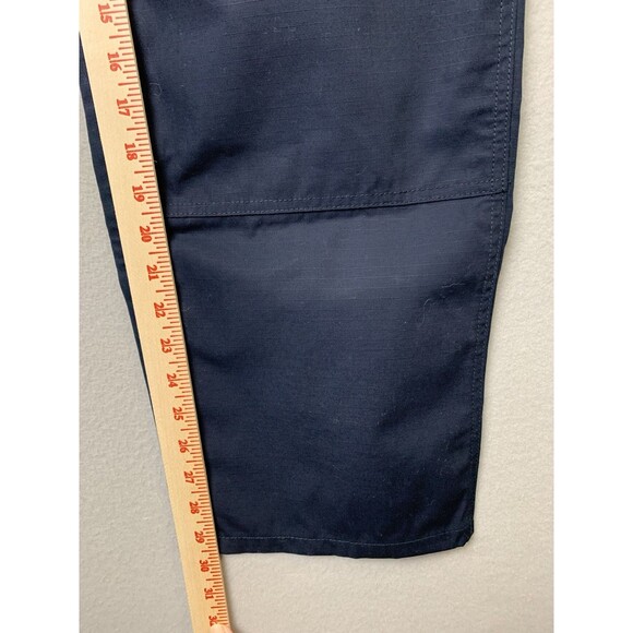 5.11 Tactical Taclite Pro Cargo Pants Size 38x30 Blue Ripstop Military Teflon - Picture 8 of 11